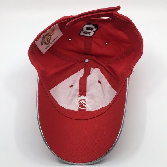 Budweiser NASCAR 8 hat baseball cap Dale Earnhardt Junior with adjustable strap - Picture 11 of 16